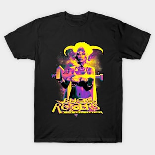 Grain Shaded Gradient Map - buck rogers princess ardala weapon T-Shirt